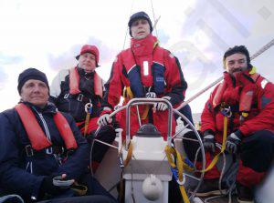 Happy crew. Scotland